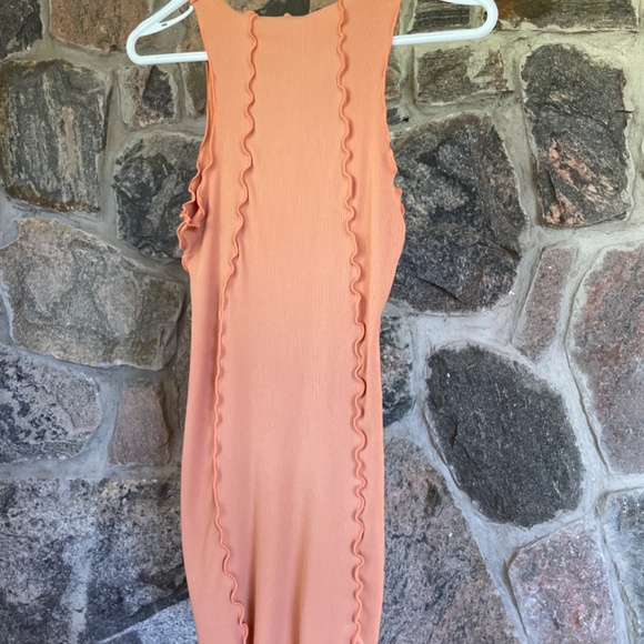 Orange mini dress - Picture 3 of 3